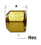 Flared Cap 45deg Flare Diagram